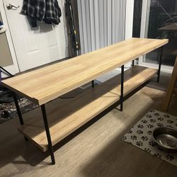 Moving Deal Perf Condition 63” Inch Tan Tv 📺 Stand Great Great Deal