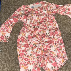 Nordstrom Size 6 Month Girl Onsie Floral 