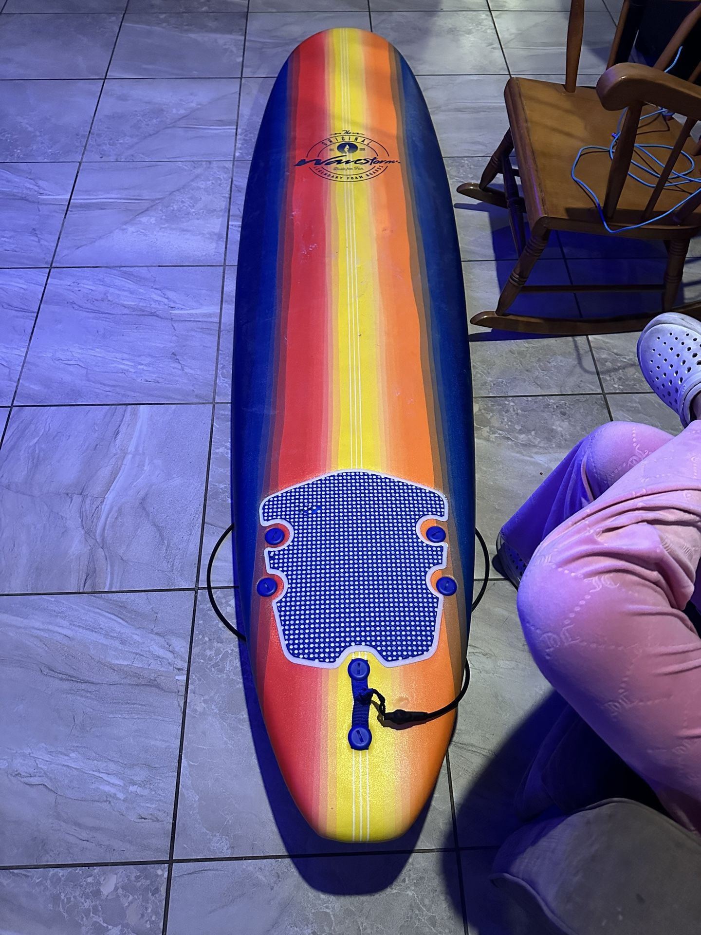 Wavestorm 8ft Classic Longboard Surfboard Pick Up Clayton And Ann Road