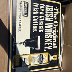 Bush Mills Metal Sign 