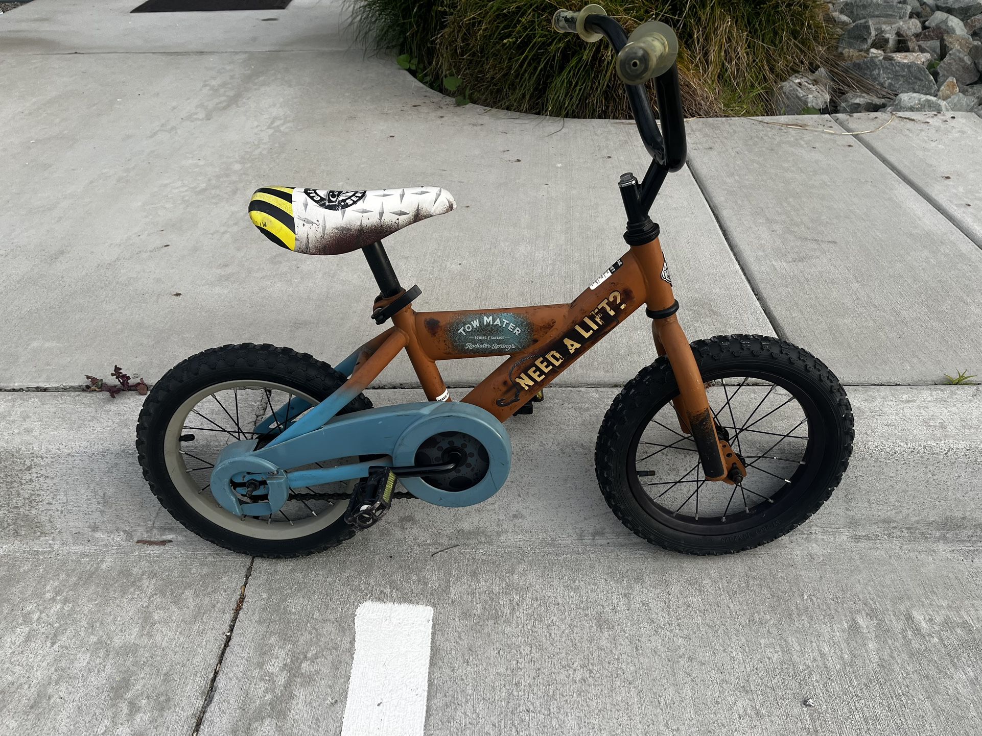 Kids Bike Huffy Cars Movie Tow Mater Edition