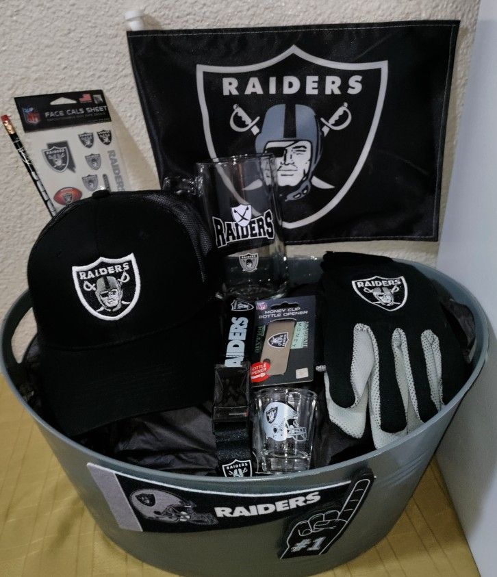 Father's Day Gift Basket, For Raider Fans! ( Located In Modesto)