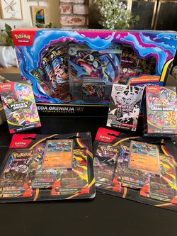 Pokémon TCG Mega Greninja ex Collection Bundle