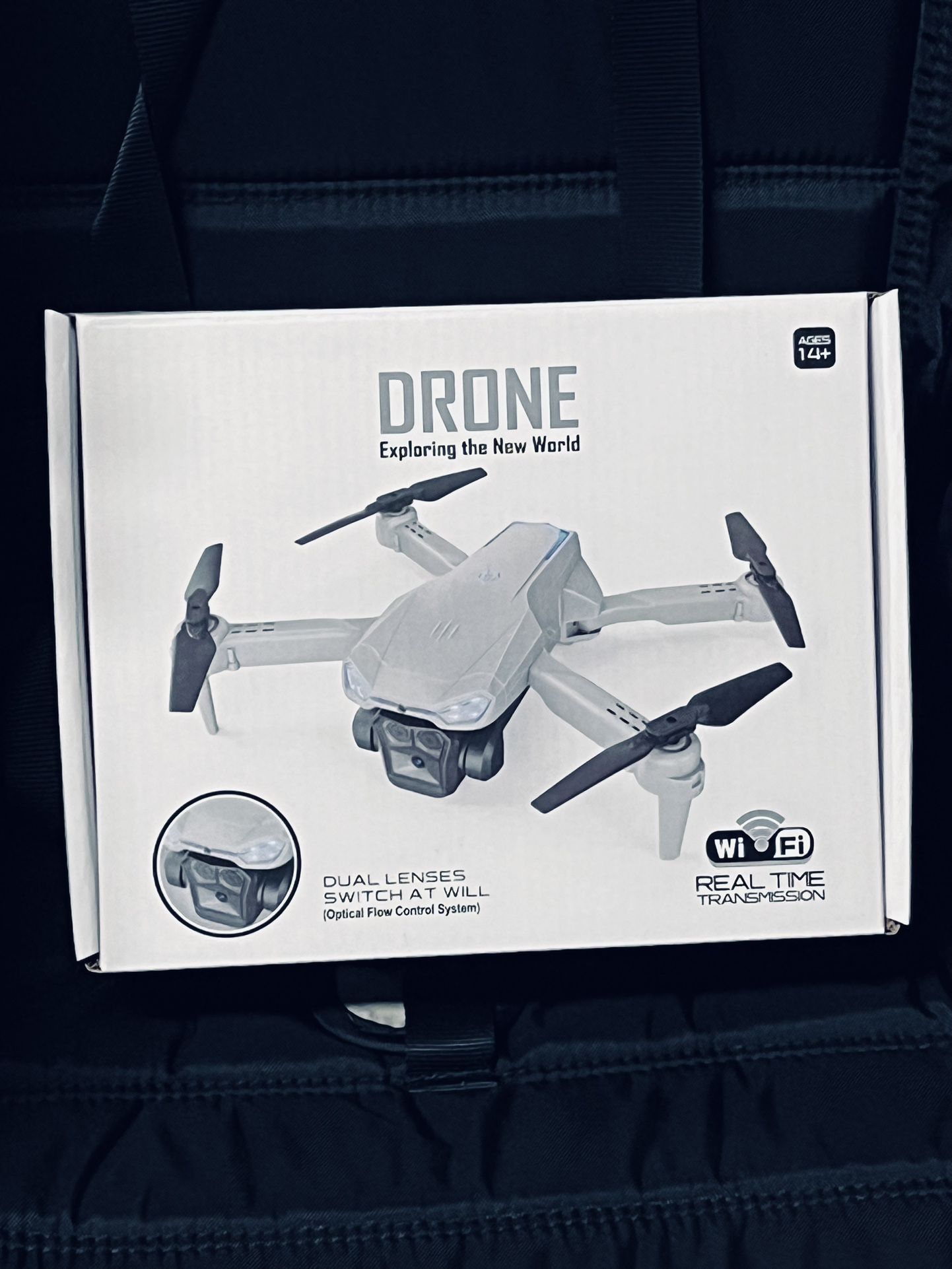Brand New Drone with Camera 1080P HD, FPV Foldable Drone for Adults Kids, One Key Take Off/ Landing, 3D Flips, Altitude Hold, Speed Adjustment, Headle