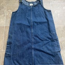 Girls size 11/12 Forever 21 Jean Romper 