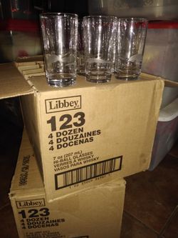 Vasos de vidrio