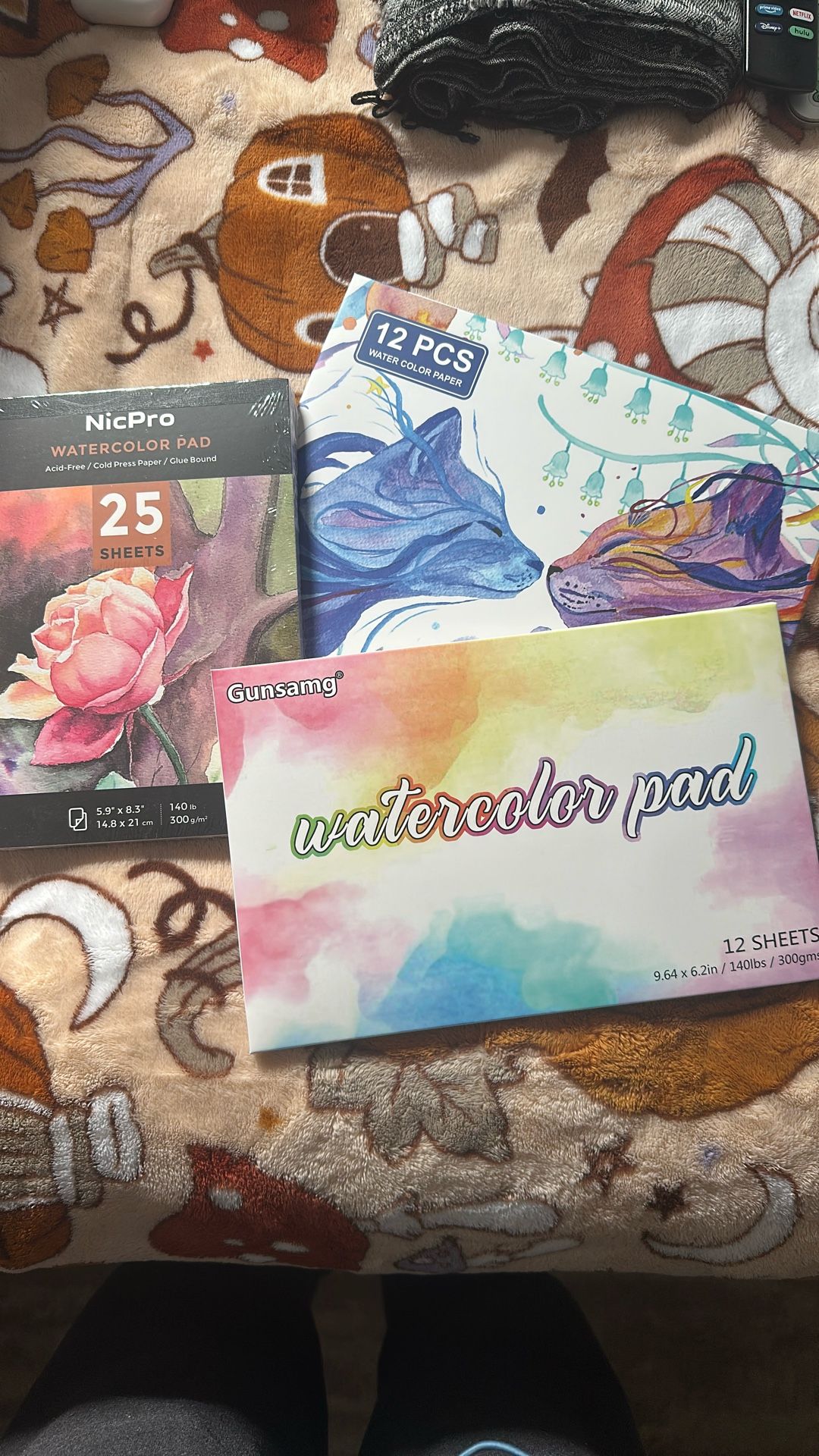 Watercolor Pad and Sheets