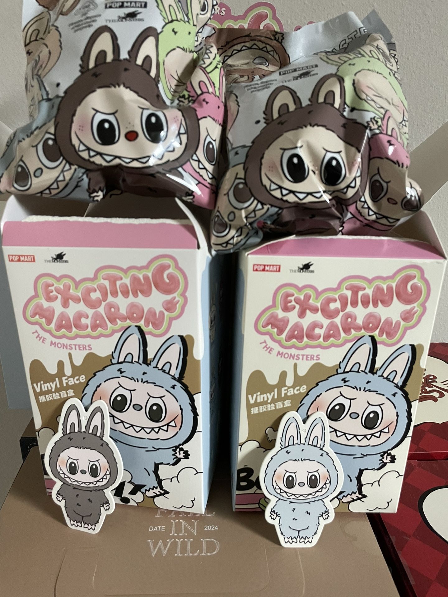 Pop Mart Labubu Exciting Macaron V1 Singles