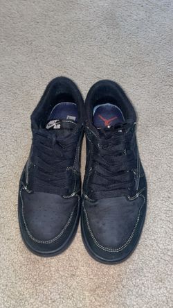 Jordan 1 Travis Scott Black Phantoms Size 10.5