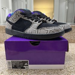Nike Dunk Low Pro SB Dashawn Jordan Snake Copperhead Snakeskin 10.5