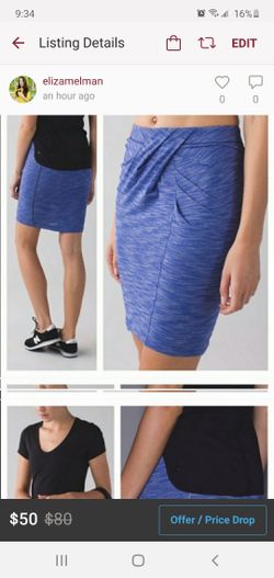Lululemon skirt size 2