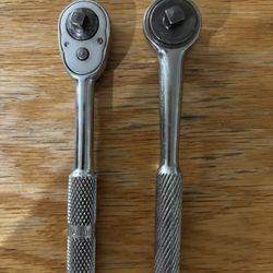 USA Made Bonney And Walden 1/4” Drive Ratchets