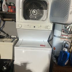 Stackable Washer And Electric Dryer