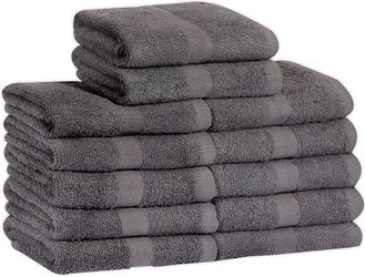 12 grey salon towel