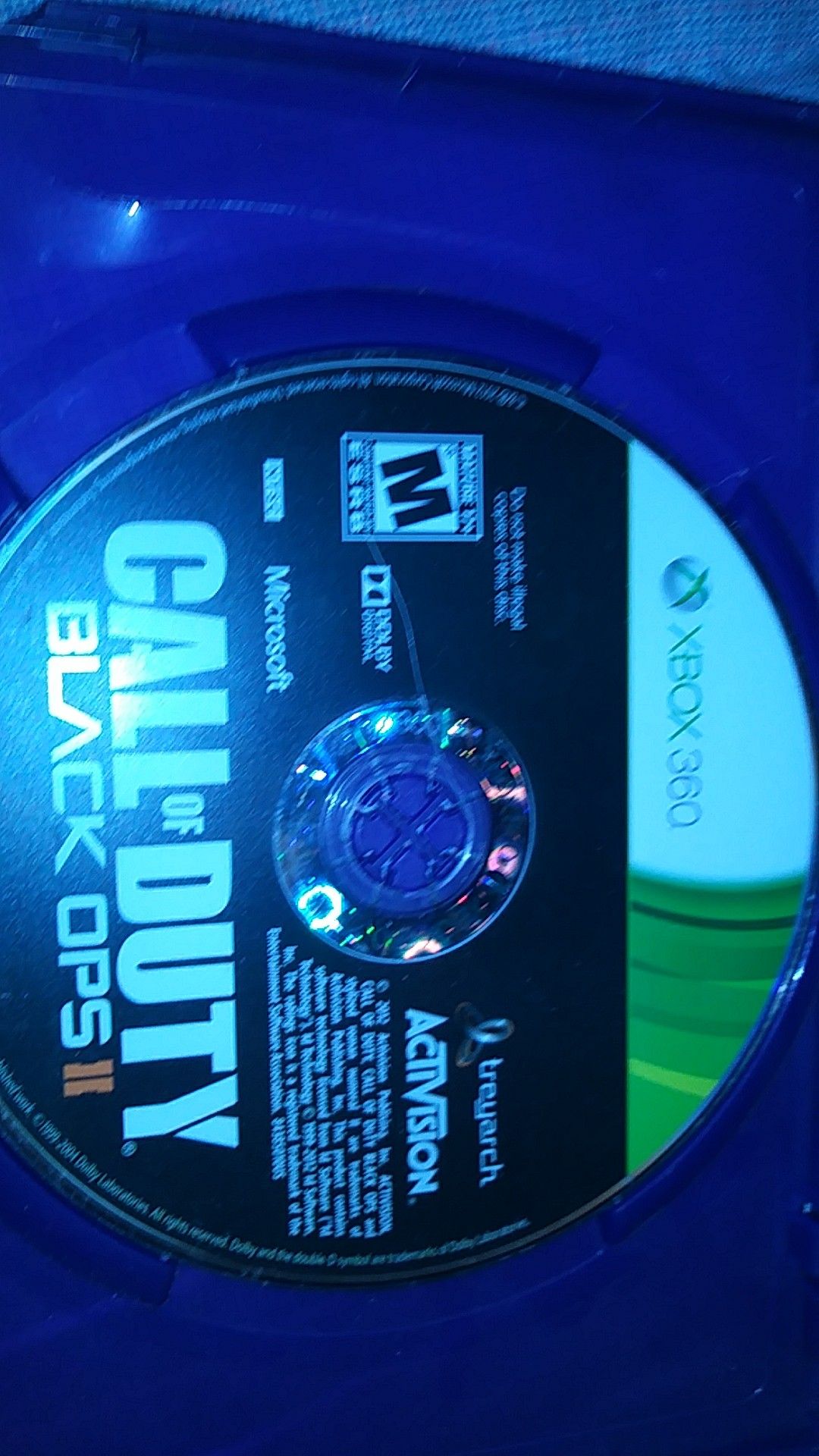 XBOX 360 GAME/CALL OF DUTY BLACK OPS II