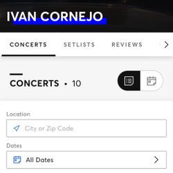Tickets For Sale Ivan Cornejo Golden One 