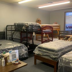 Beds, Bunks, Mattress, Frames