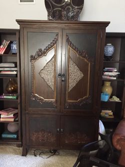 Armorie, nice for TV or clothing.