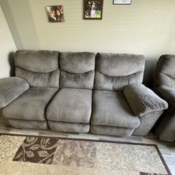 Reclining Sofa And Recliner 
