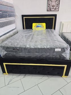 Queen Sizes Bed With Mattress