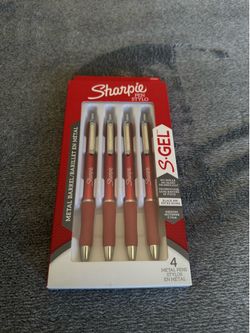 4-pack Sharpie S gel crimson red (discontinued)