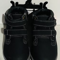 Infant’s Black Work Boots — Size 5