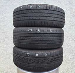 3 245/50/20 Tires