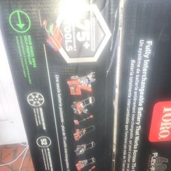 Toro Self-propelled 60 Volt Mower