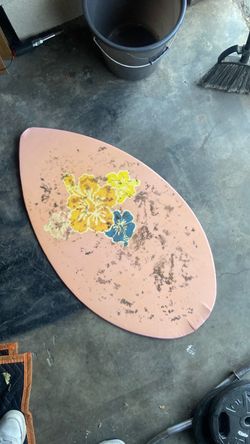 Skimboard 100 lbs - Cracked Wooden Bottom