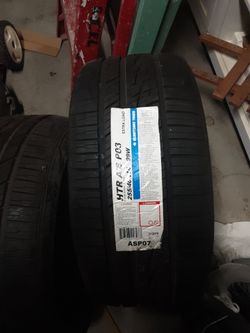 Sumitomo tires 255/40/18 99w extra load