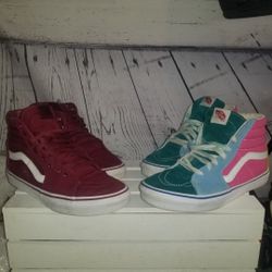 2 Pairs Of Vans Hightop For The Price Of 1 