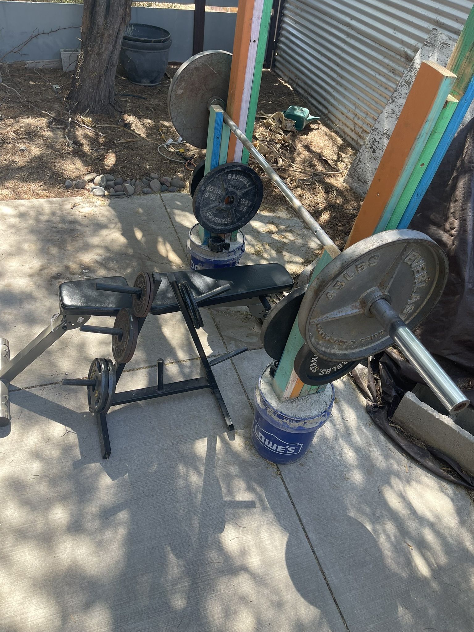 Olympic Weight setup