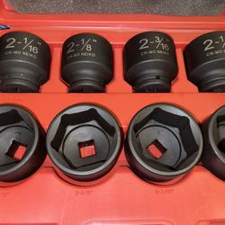 NEIKO 3/4 in. Drive Jumbo Impact Socket Set 02392a