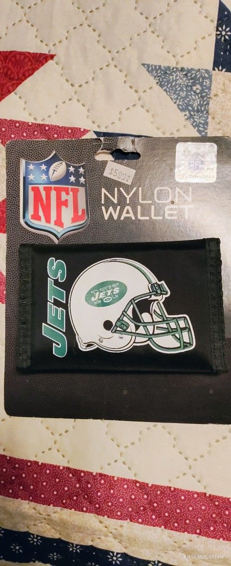 Brand New .. Ny Jets Wallets 