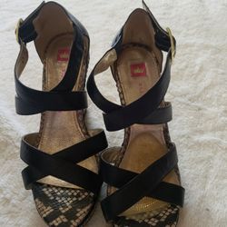 Elaine Turned Wedge Shoes Size6