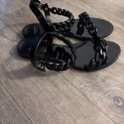 Black givenchy sandal sz 36