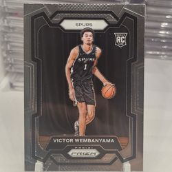Victor wembanyama rookie card prizm spurs