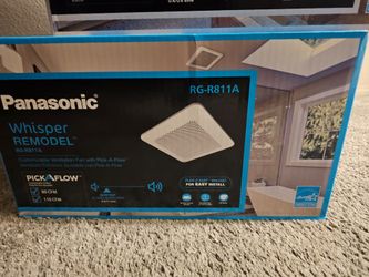 New Panasonic Bathroom Fan