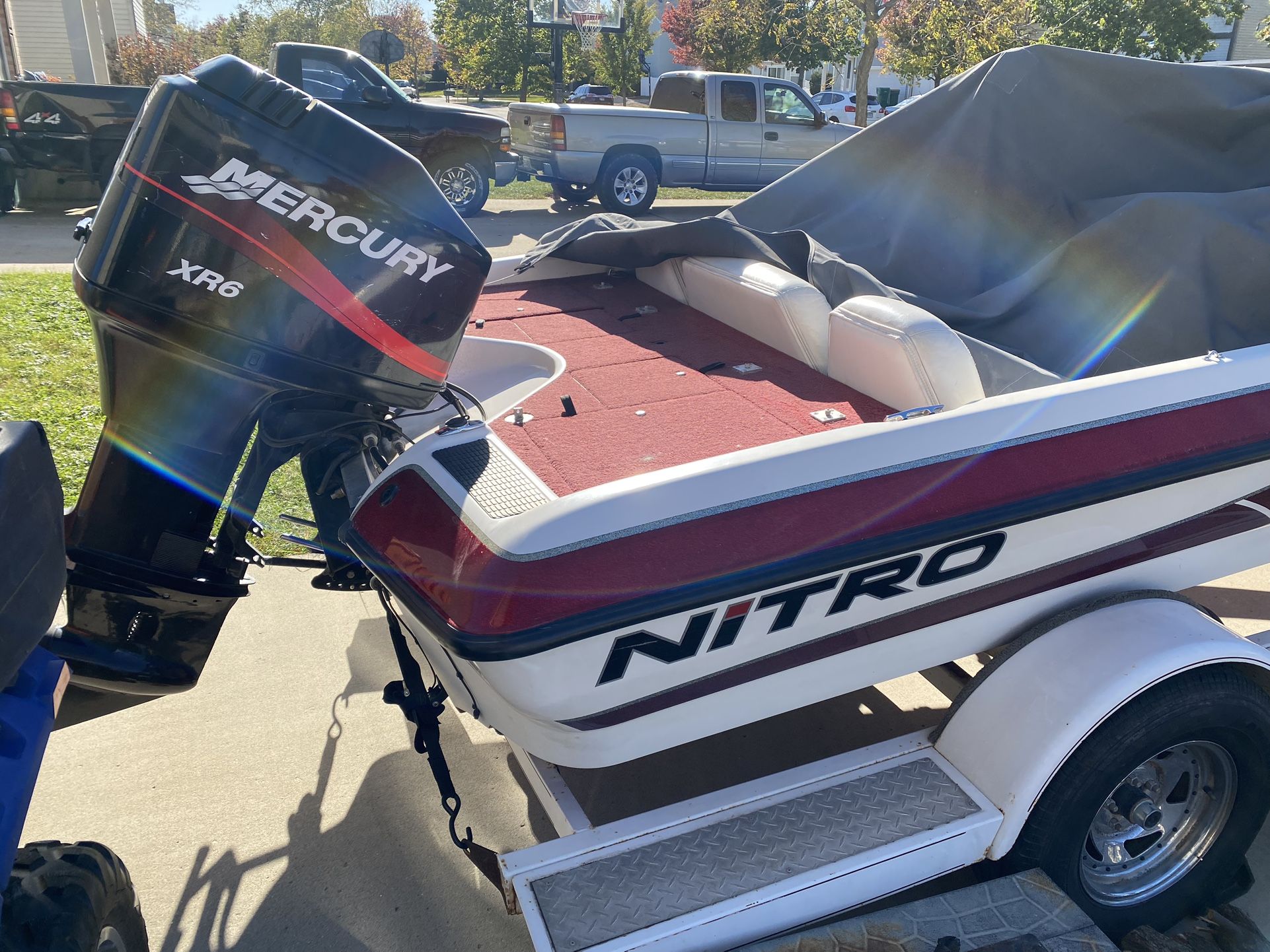 2000 Nitro Fish and ski