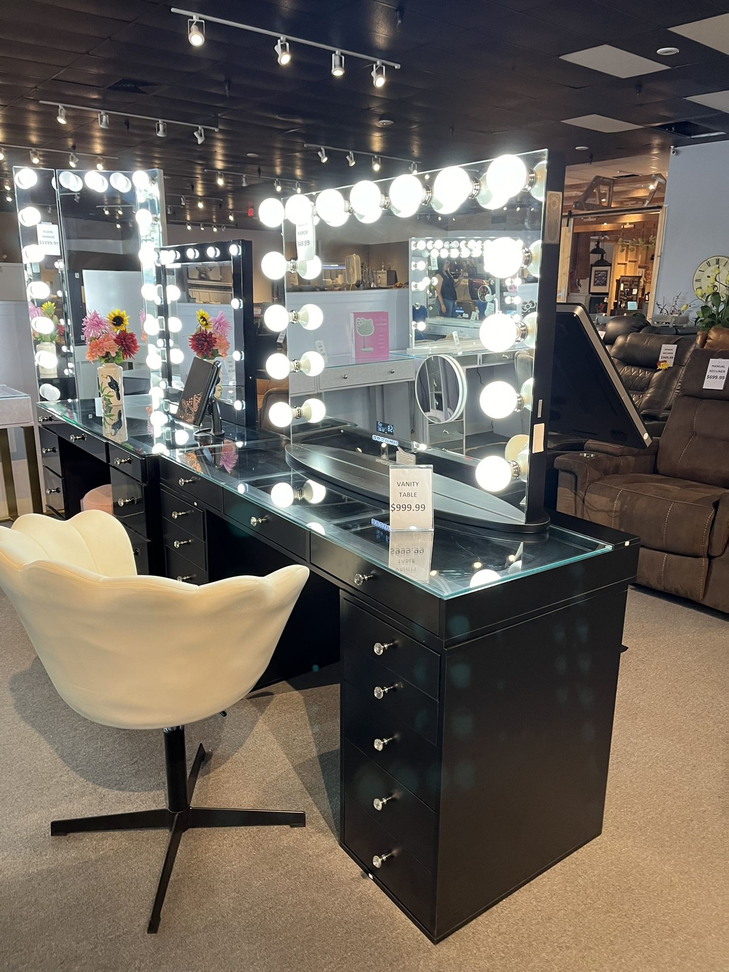 Vanity Table And Mirror