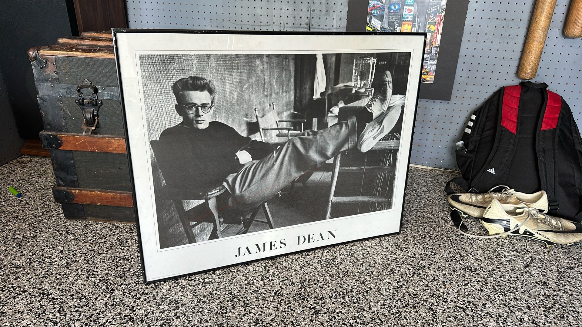 James Dean framed Poster