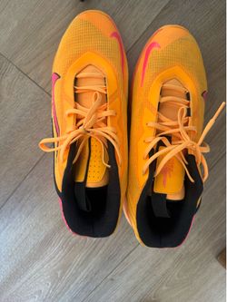 Nike G.T. Jump Academy Mens Sz 10Laser Orange Pink Basketball Shoes FV5524-800