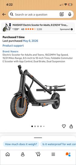 Electric scooter