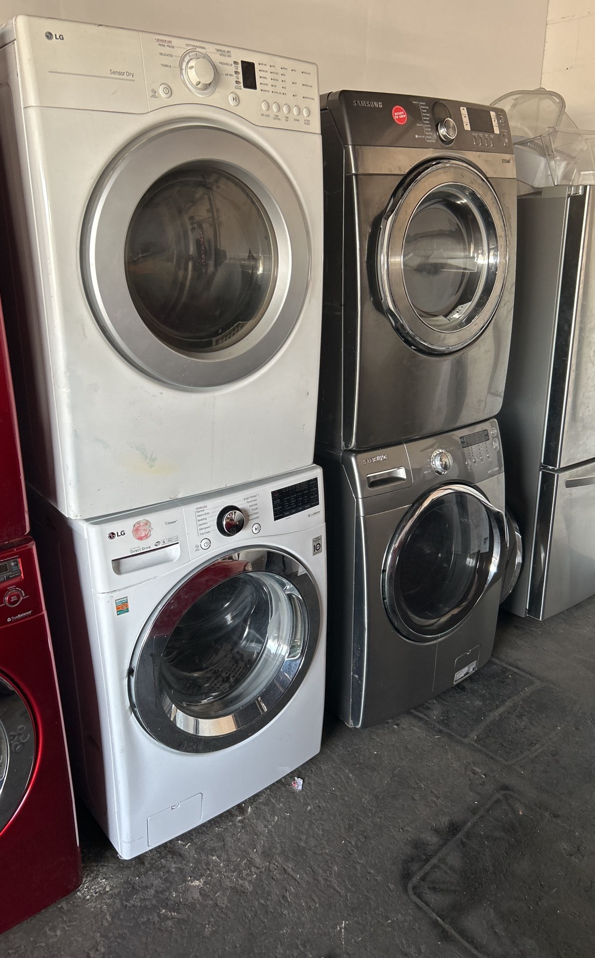 Washer And DRYER Delivery Free 4 Months Warranty 4 Meses De Garantía