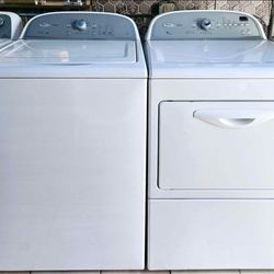 Whirlpool HE Washer And Electric Dryer Set 