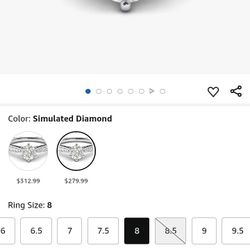 Bridal Diamond Ring Size 7