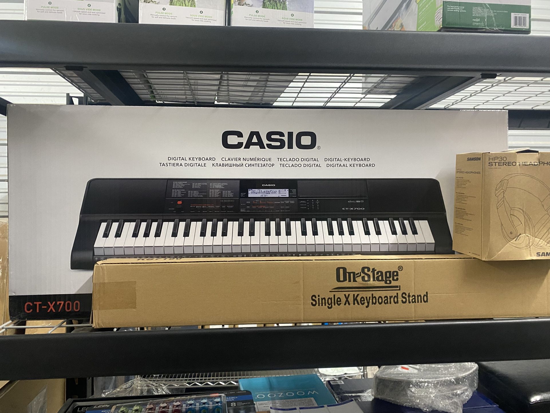 Casio CT-X700 Digital Keyboard With Stand And Headphones