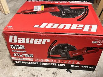 Portable Concrete Saw