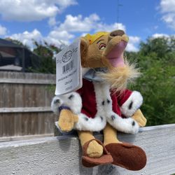 Disney Mini Bean Bag Plush Prince John 