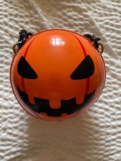Halloween pumpkin ball handbag